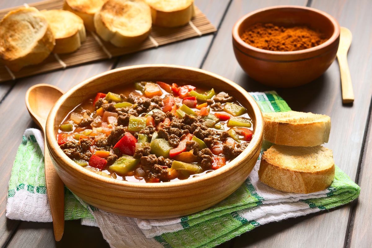 Vegetarian goulash